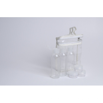 60ml Haustier-Flasche W / Flip Top Cap und Jars Travel Kit (EF-TK01)